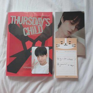 tomorrow x together minisode 2: thursday's child end ver. soobin pc beomgyu card